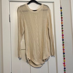 Amazing cream colored knit sweater